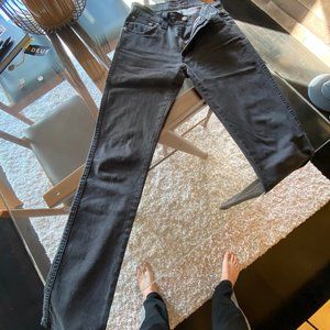 Nudie Slim Jim Black Denim